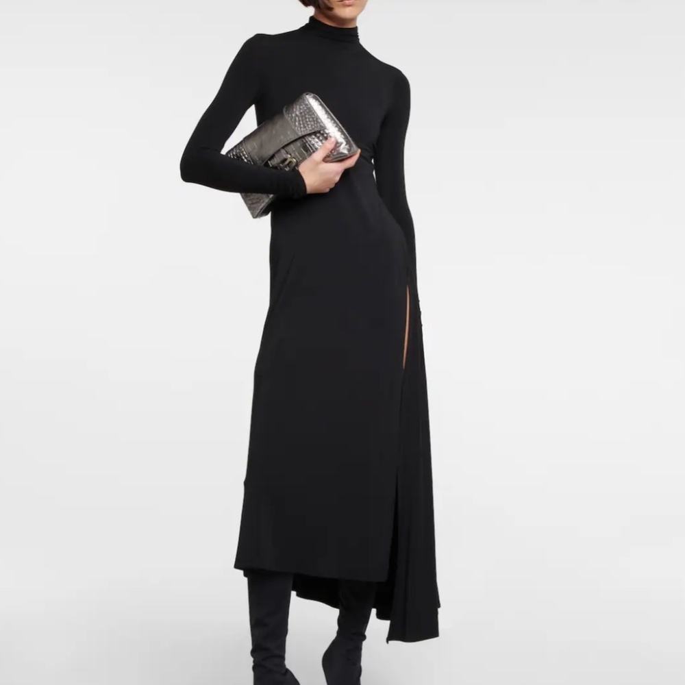Balenciaga Draped Jersey Gown